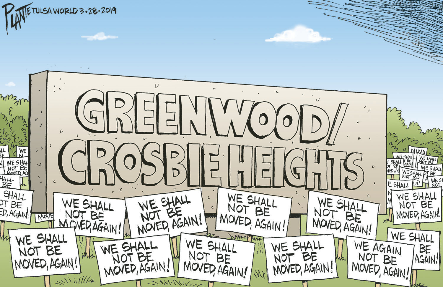 Bruce Plante Cartoon: Voices heard loud and clear